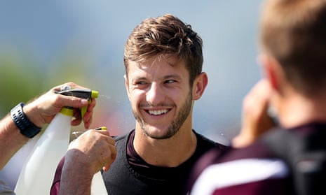 The midfielder Adam Lallana is determined a stake a claim for a regular place in the England team