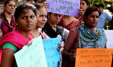 Indian politician in rape threat to rivals | India | The Guardian