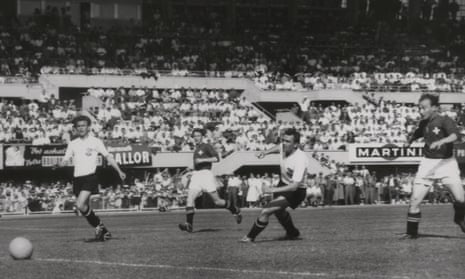 Josef Hugi, the only Swiss player other than Xherdan Shaqiri to score a hat-trick at the World Cup finals. He did this in 1954, in Switzerland's 7-5 quarter-final defeat to Austria