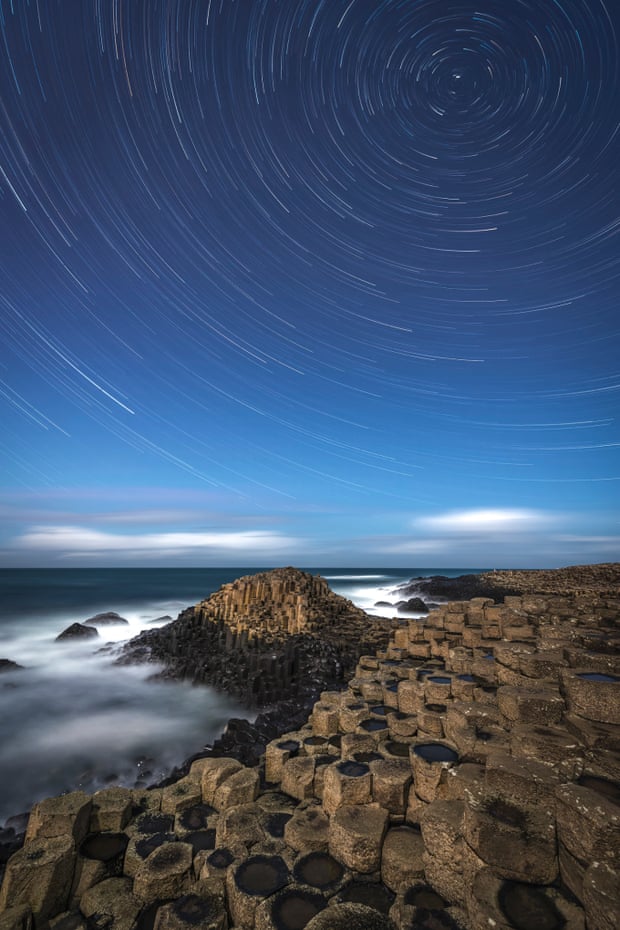 Astronomy Photographer of the Year 2014: A Giant's Star Trail by Rob Oliver (UK)