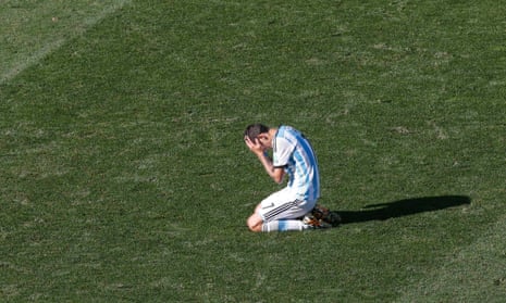 Angel Di Maria knows he should have done a lot better.