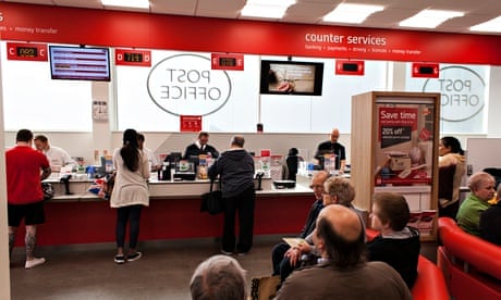 Number of Post Office branches offering current accounts to double | Post  Office | The Guardian
