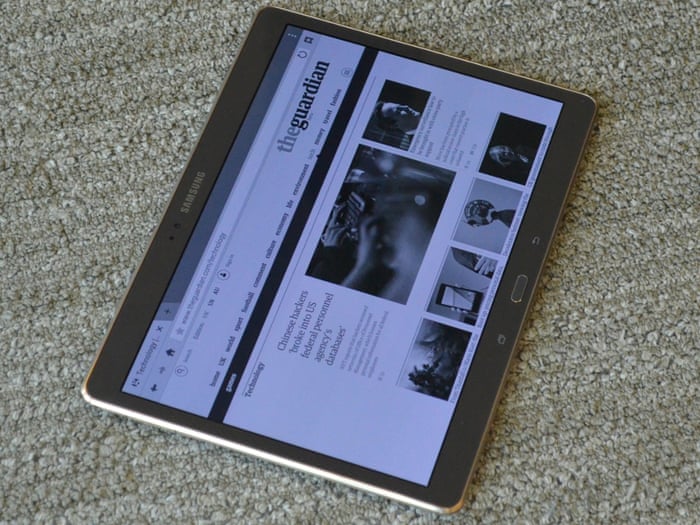 Samsung Galaxy Tab S Review A Rival For The Ipad Guardian Samsung Galaxy Tab S Review A Rival, Guardian Low Profile Lift Tablet