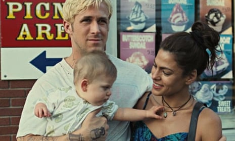 Ryan Gosling, Eva Mendes and Anthony Pizza in The Place Beyond the Pines