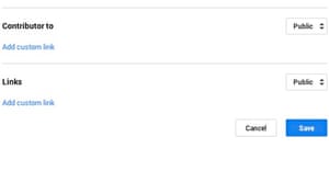 Google+ contribution to