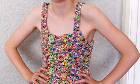 What would you bid on  for a dress made of loom bands