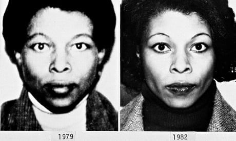 FBI photo file showing the different appearances of Assata Shakur.