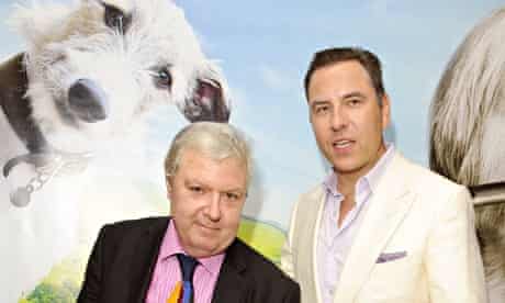 John Sessions and David Walliams at the Pudsey premiere