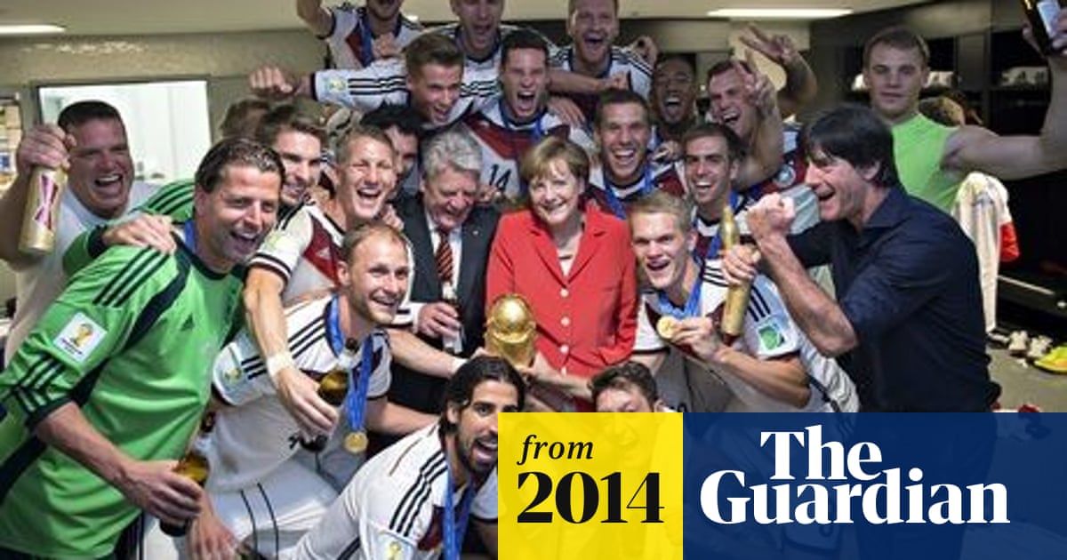 Angela Merkel The Mascot German Chancellor S Relationship With The Team Angela Merkel The Guardian Angela Merkel The Mascot German Chancellor S Relationship With The Team Angela Merkel The Guardian