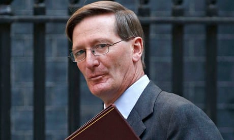 Britain's Attorney General Dominic Grieve aruncil, at 10 Downing Street in London