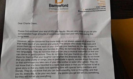 Barrowford letter