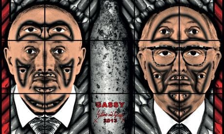 Gassy, 2013, by Gilbert & George
