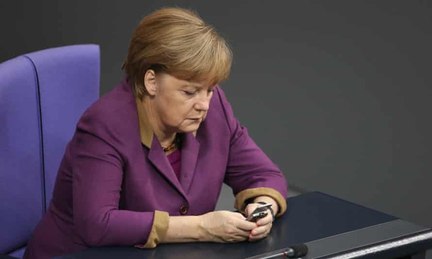 US-German relations were left strained by claims Angela Merkel's phone had been tapped by the NSA.