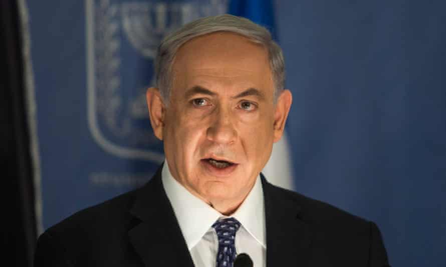 Israeli prime minister Binyamin Netanyahu.
