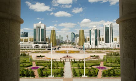 The Presidential Palace in Astana, Kazakhstan.