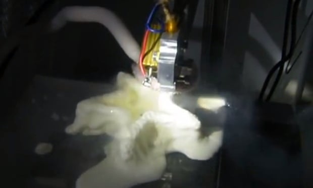 3D printing ice cream