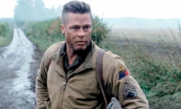 Fury First Look Review Brad Pitt S Punchy Muscular Videogame Of A War Movie Fury The Guardian