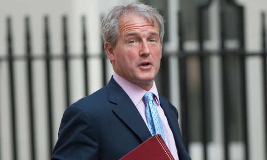 Owen Paterson at Downing St, London. He will give the annual GWPF lecture