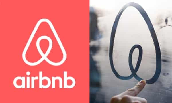 The Airbnb logo.