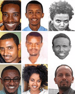 Ethiopian journalists and bloggers