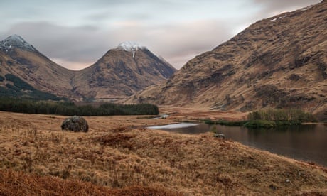 Glen Etive in the Scottish Highlands