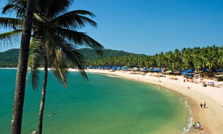 Palolem beach in Goa