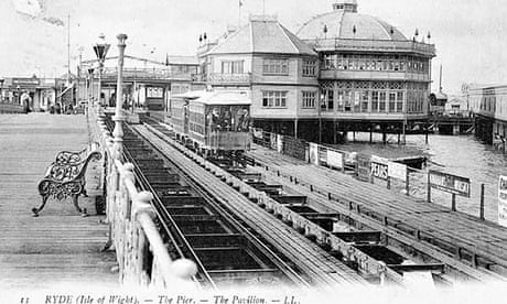 Ryde pier pavilion, tramway and transport