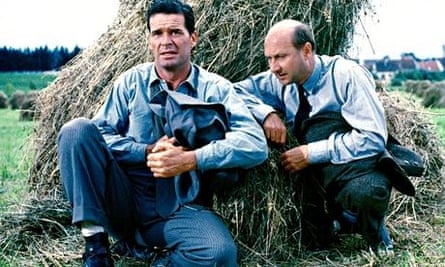 James Garner and Donald Pleasence, right, in The Great Escape, 1963.