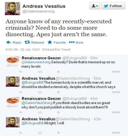 Andreas Vesalius on Twitter