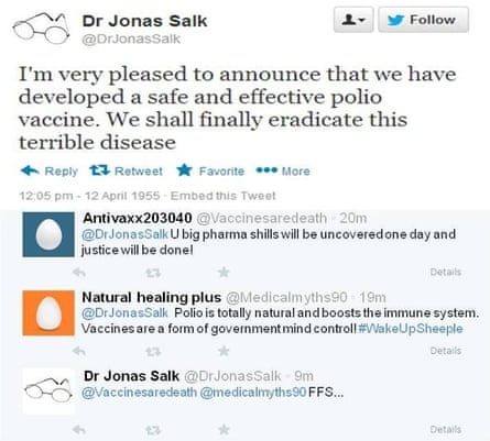 Jonas Salk on Twitter
