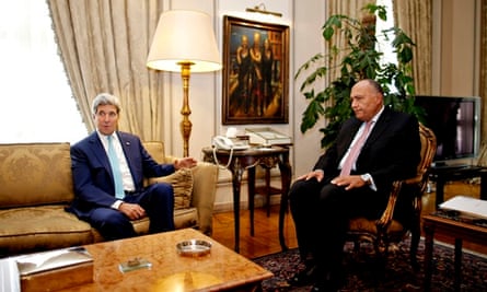 John Kerry, Sameh Shukri