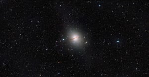 Elliptical galaxy Centaurus A - Astronomers used the NASA/ESA Hubble Space Telescope to probe the outskirts of this galaxy to learn more about its dim halo of stars. Its halo of stars has been found to reach much further than expected