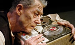 John Hurt in Krapp's Last Tape