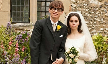 Eddie Redmayne and Felicity Jones in Stephen Hawking biopic Theory of Everything