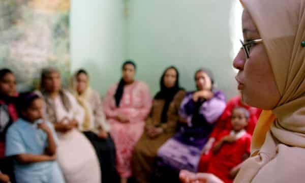 A FGM counsellor in Egypt.