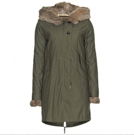 Woolrich parka.