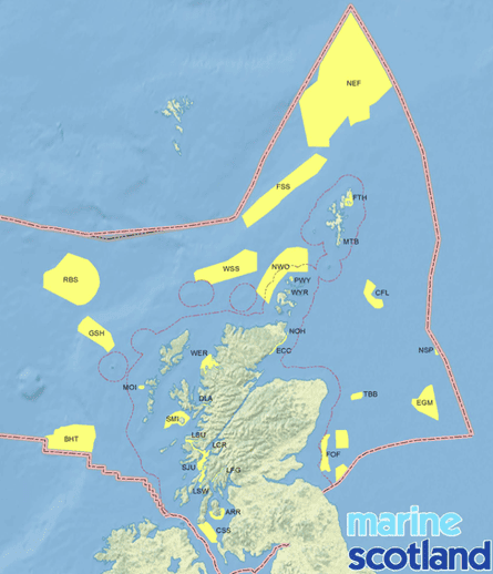 29 of Scotland's new marine protected areas