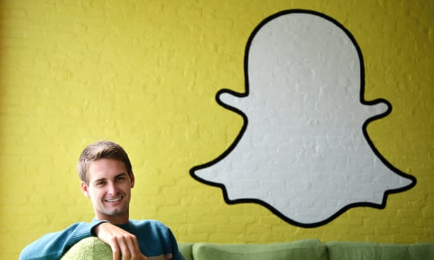CEO Snapchat, Evan Spiegel.