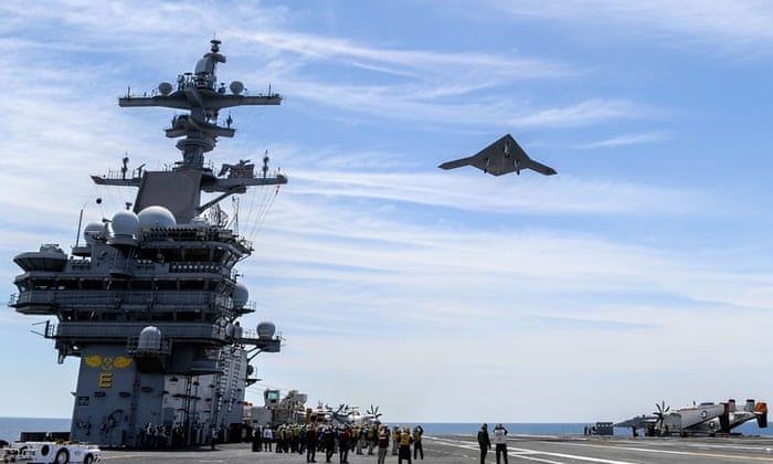 Carrier-based drone offers way forward for US navy – subject to squabbling | Drones (military) | The Guardian