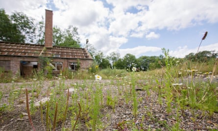 The Bury Street West site is several acres of derelict land that the council is going to build 180 homes on.