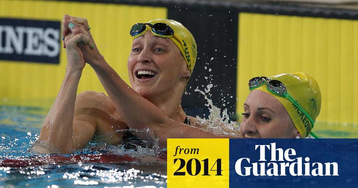 Australia leads Commonwealth Games medal table after pool and track