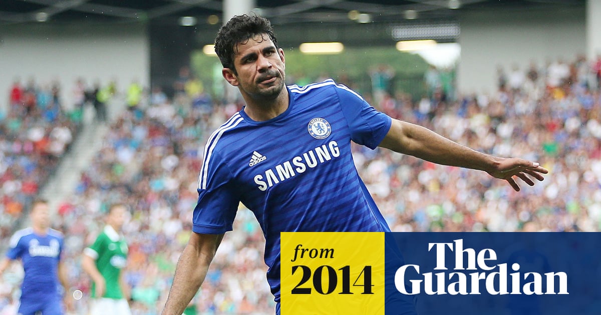 Chelsea S Diego Costa Scores On Debut In Win Over Olimpija Ljubljana Chelsea The Guardian