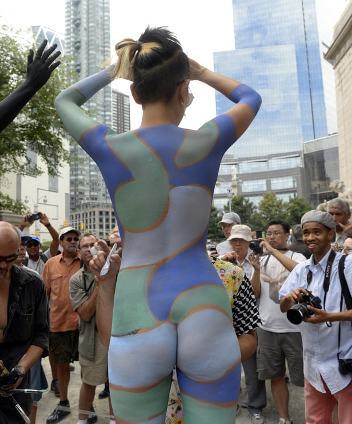 pure nudism  body painting teen Nude body painting – in pictures | US news | The Guardian