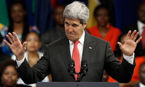 US secretary of state John Kerry 