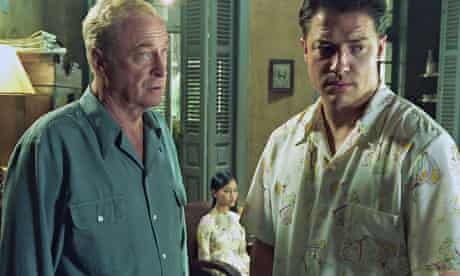 Doomed romantic … Michael Caine as Thomas Fowler in The Quiet American, with Brendan Fraser as Alden
