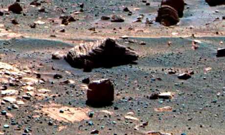 View of Mars from Opportunity rover