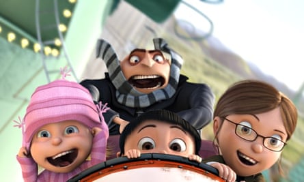 Check out this transparent Despicable Me Gru with Girls and
