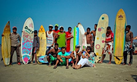 Bangladesh's fledgling surf on Sonadia island, off Cox’s Bazar.