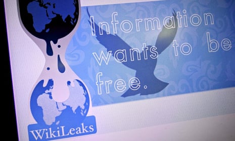 WikiLeaks screensaver