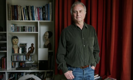 Richard Dawkins at home.